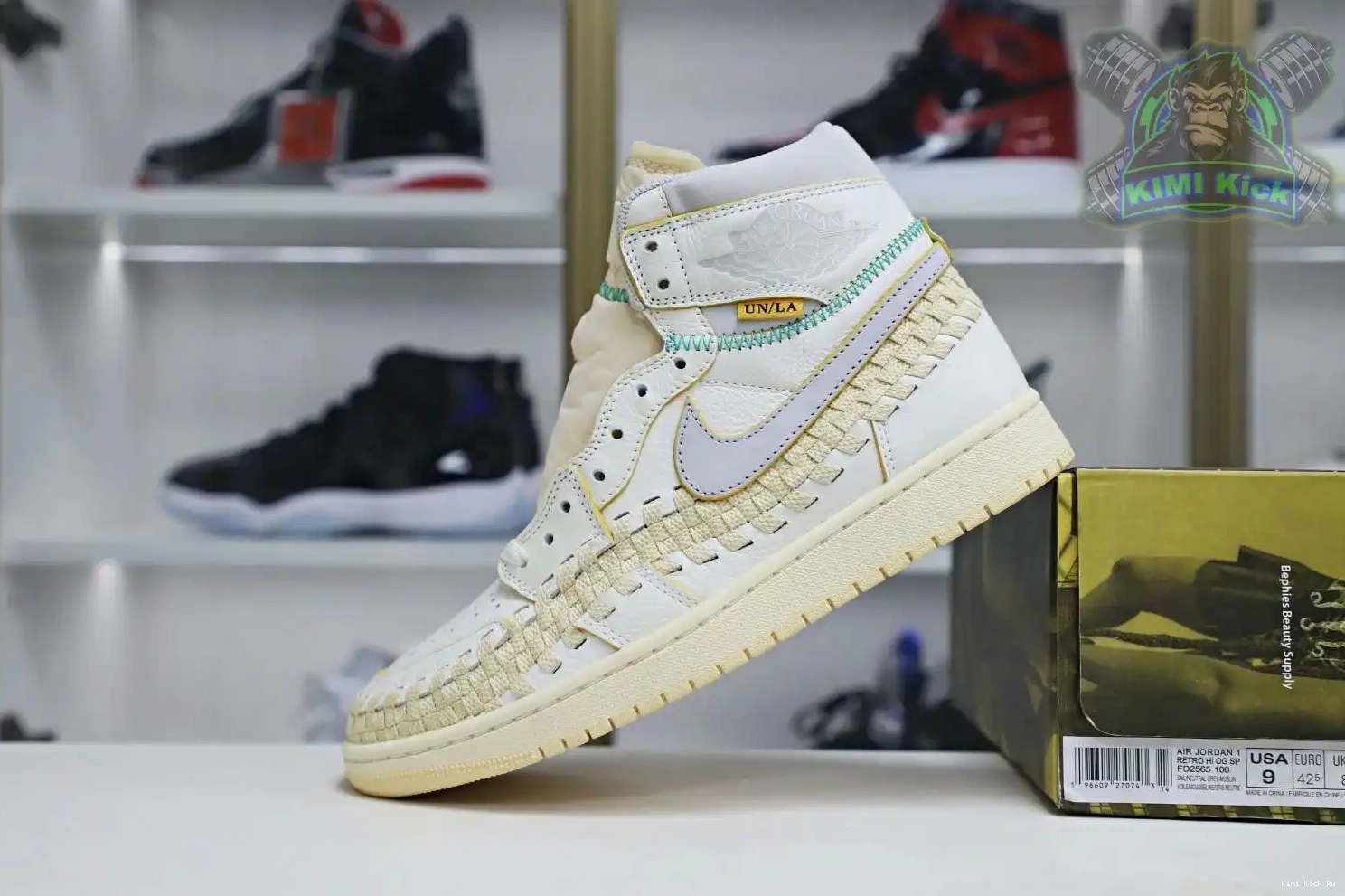 x Kimikick OG Bephies 1 Jordan Air x Union Summer'96 Beauty Supply High Jordan 0416